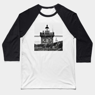 The Kermorvan turret and the sailboat Baseball T-Shirt